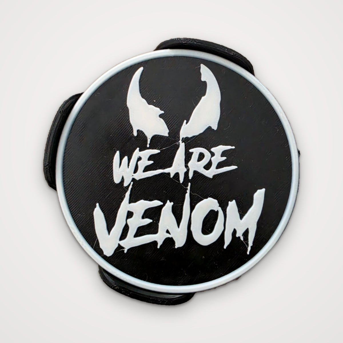 Venom Coaster Set (4 Coasters + Holder)